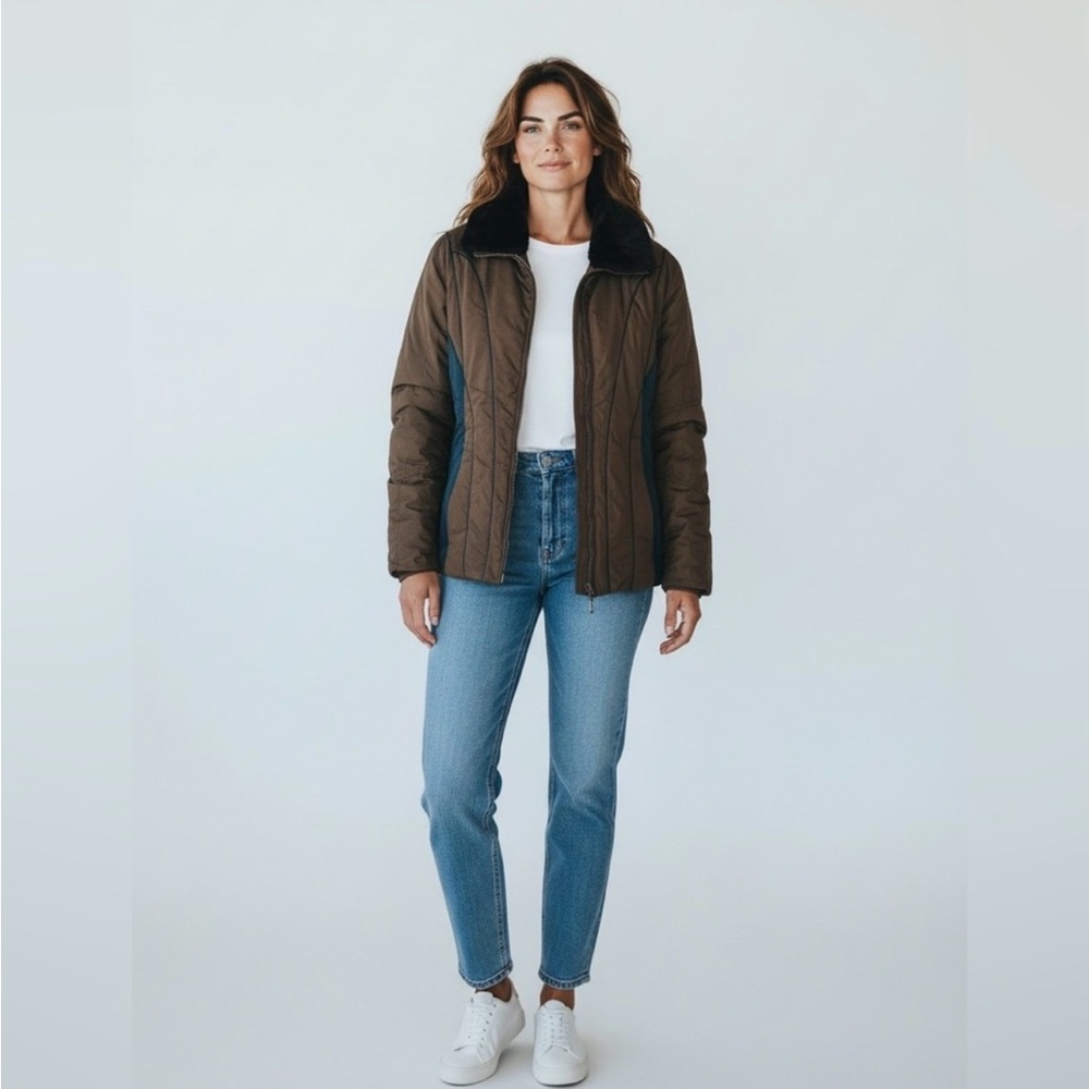 Obermeyer Women's Brown Puffer Jacket